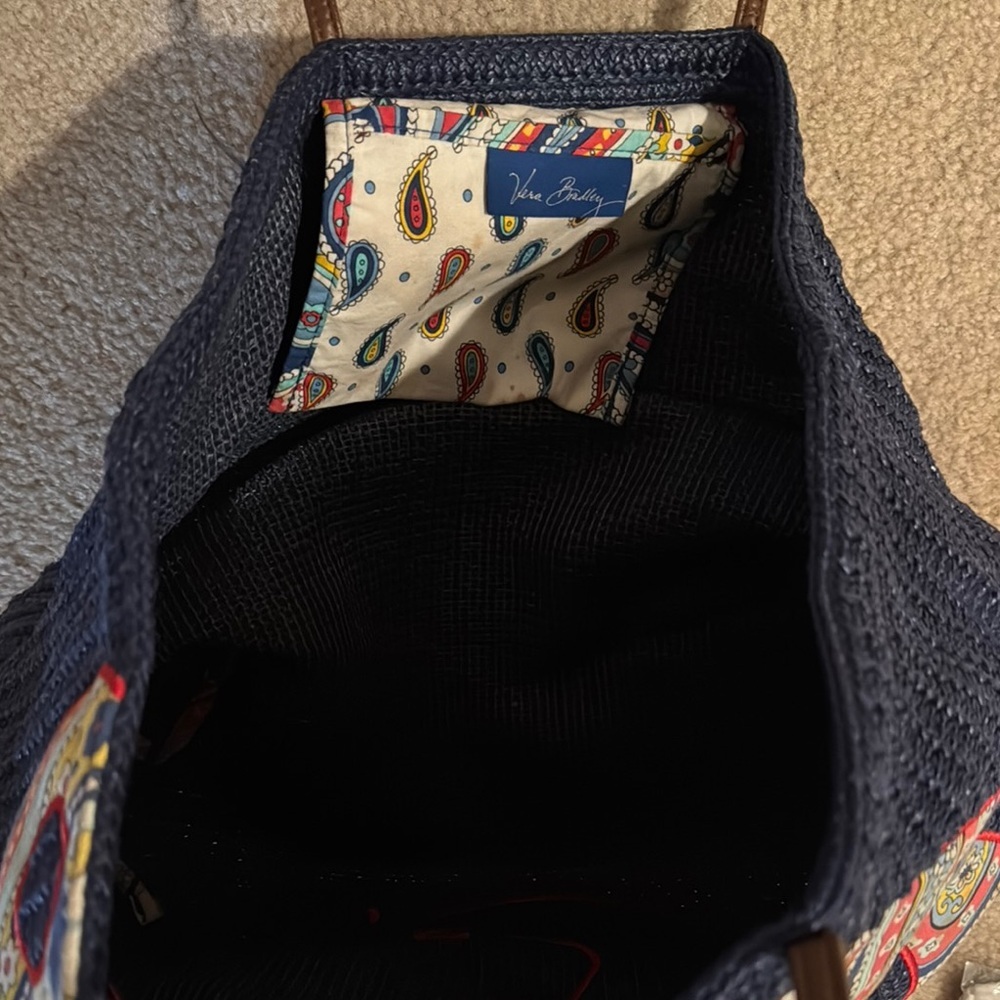 Navy Anchor Tote Bag - Vera Bradley - Picture 2 of 3